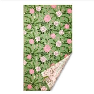 Target Agua Bendita Reversible Floral Wrap Sarong Beach Towel Cover Up